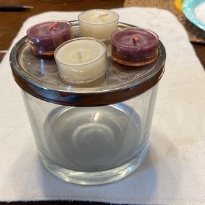 3 in 1 elevated partylite candleholder